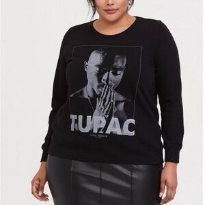 Torrid 2X Tupac pullover sweatshirt- new!